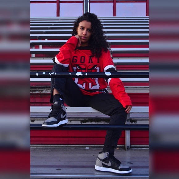 Reworked Goat Jordan Chicago Bulls 23 Jersey - Picture 4 of 5